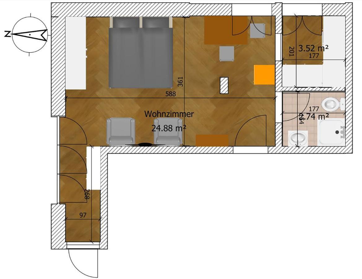 Ambassador Yellow Home Grächen Exterior photo